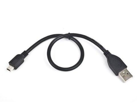 Gembird Kabel miniUSB 2.0 CANON 5pin 0.3m czarny Gembird Kabel miniUSB 2.0 CANON 5pin 0.3m czarny