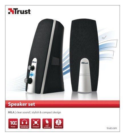 Trust Głośnik MiLa 2.0 Speaker Set Trust Głośnik MiLa 2.0 Speaker Set