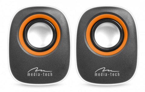 Media-Tech Głośniki IBO MT3137W Stereo/Jack 3,5/USB/RMS 6W Media-Tech Głośniki IBO MT3137W Stereo/Jack 3,5/USB/RMS 6W