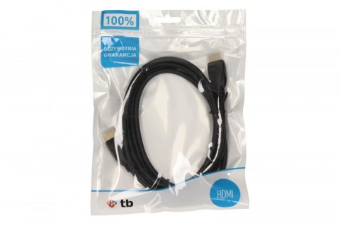 TB Kabel HDMI 1.4 pozłacany 1.8 m. TB Kabel HDMI 1.4 pozłacany 1.8 m.