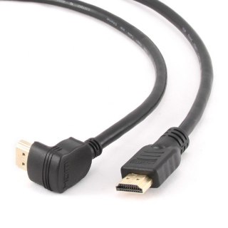 Gembird Kabel HDMI-HDMI v1.4 3D TV High Speed Ethernet 4.5M kątowy 90 (pozłacane końcówki)