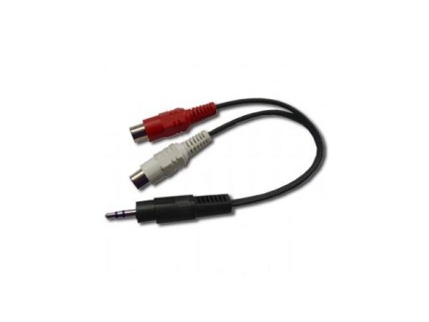 Gembird Kabel MINIJACK/2xRCA(Cinch) M/F 20cm Gembird Kabel MINIJACK/2xRCA(Cinch) M/F 20cm