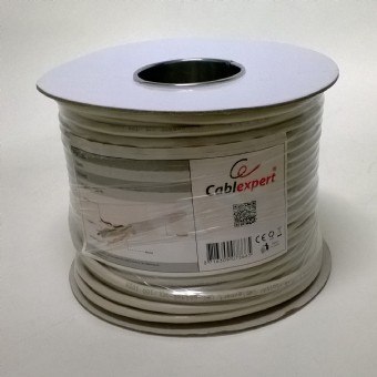 Gembird Kabel UTP KAT 6 drut AWG24 100m szary Gembird Kabel UTP KAT 6 drut AWG24 100m szary