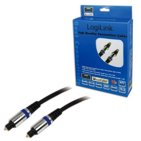 LogiLink Kabel optyczny typu TOSLINK, High quality LogiLink Kabel optyczny typu TOSLINK, High quality