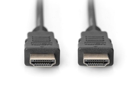 Digitus Kabel połączeniowy HDMI HighSpeed z Ethernetem 1080p 60Hz FHD Typ HDMI A/HDMI A M/M 5m Czarny Digitus Kabel połączeniowy HDMI HighSpeed z Ethernetem 1080p 60Hz FHD Typ HDMI A/HDMI A M/M 5m Czarny