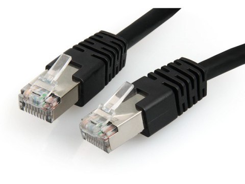 Gembird Patch cord ekranowany FTP kat.6 osłonka zalewana 0.5M czarny Gembird Patch cord ekranowany FTP kat.6 osłonka zalewana 0.5M czarny