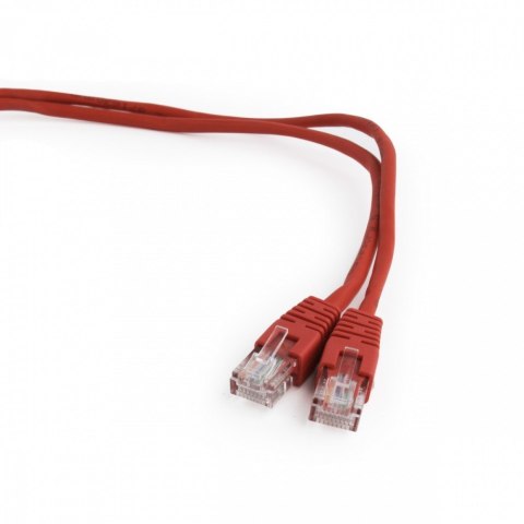 Gembird Patch cord kat.5e osłonka zalewana 0.25M czerwony Gembird Patch cord kat.5e osłonka zalewana 0.25M czerwony