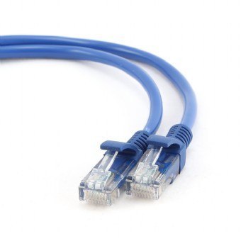 Gembird Patch cord kat.5e osłonka zalewana 0.25M niebieski Gembird Patch cord kat.5e osłonka zalewana 0.25M niebieski