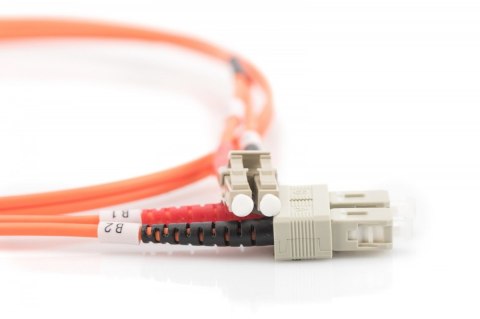 Digitus Patch cord światłowodowy FO MM 50/125 OM2 LC-SC dplx 3m Digitus Patch cord światłowodowy FO MM 50/125 OM2 LC-SC dplx 3m