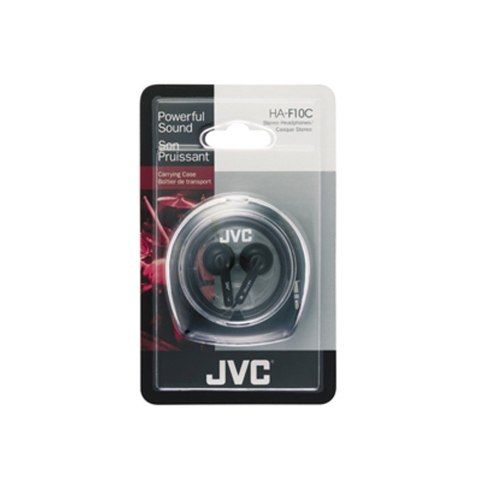 JVC Słuchawki douszne HA-F10C-EN CZARNE JVC Słuchawki douszne HA-F10C-EN CZARNE