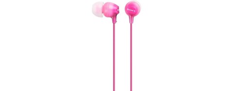 Sony Słuchawki handsfree, mikrofon MDR-EX15AP Pink Sony Słuchawki handsfree, mikrofon MDR-EX15AP Pink