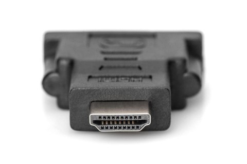 Digitus Adapter HDMI Standard 1080p 60Hz FHD Typ HDMI A/DVI-I (24+5) M/Ż Czarny Digitus Adapter HDMI Standard 1080p 60Hz FHD Typ HDMI A/DVI-I (24+5) M/Ż Czarny