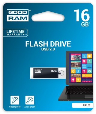 GOODRAM CUBE 16GB USB 2.0 Czarny