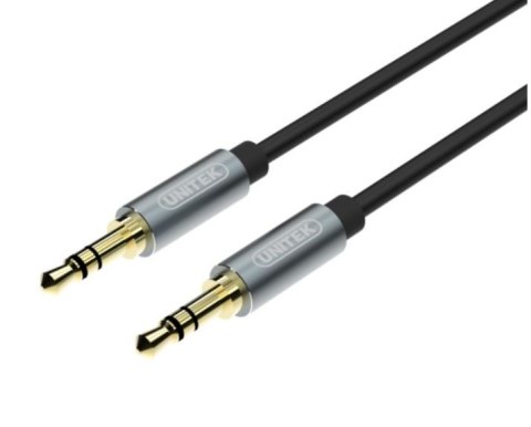Unitek KABEL MiniJack 3,5mm(M) -MiniJack TWIST; Y-C922ABK Unitek KABEL MiniJack 3,5mm(M) -MiniJack TWIST; Y-C922ABK