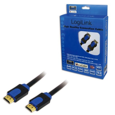 LogiLink Kabel HDMI high speed z Ethernet, dl. 15m LogiLink Kabel HDMI high speed z Ethernet, dl. 15m