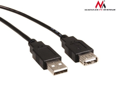 Maclean Kabel USB 2.0 gniazdo-wtyk 5m MCTV-745 Maclean Kabel USB 2.0 gniazdo-wtyk 5m MCTV-745