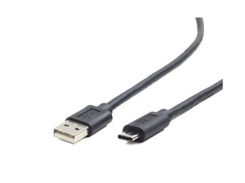 Gembird Kabel USB 2.0 typu AC AM-CM 1.8m czarny Gembird Kabel USB 2.0 typu AC AM-CM 1.8m czarny