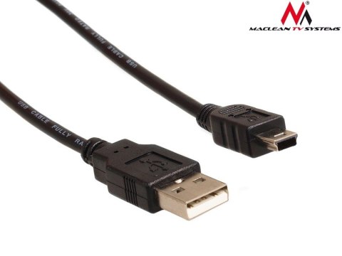 Maclean Kabel USB 2.0 wtyk-wtyk mini 3m MCTV-749 Maclean Kabel USB 2.0 wtyk-wtyk mini 3m MCTV-749