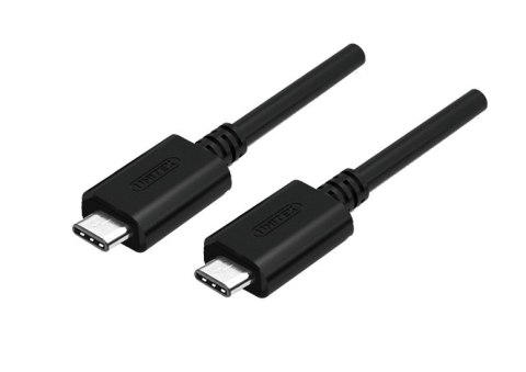 Unitek Kabel USB TYP-C do USB TYP-C; 1m; Y-C477BK Unitek Kabel USB TYP-C do USB TYP-C; 1m; Y-C477BK