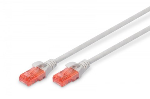 Digitus Patch cord U/UTP kat.6 PVC 3m szary Digitus Patch cord U/UTP kat.6 PVC 3m szary
