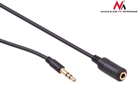 Maclean Przewód jack 3.5mm wtyk-gniazdo 15m MCTV-823 Maclean Przewód jack 3.5mm wtyk-gniazdo 15m MCTV-823