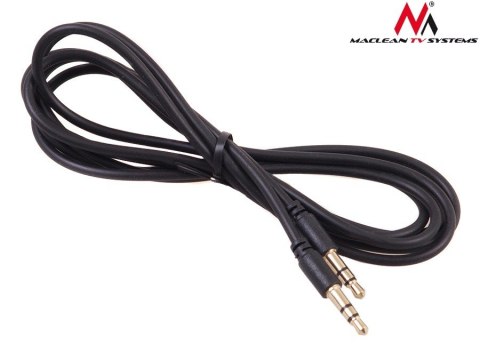 Maclean Przewód jack 3.5mm wtyk-wtyk 1.5m MCTV-815 Czarny Maclean Przewód jack 3.5mm wtyk-wtyk 1.5m MCTV-815 Czarny