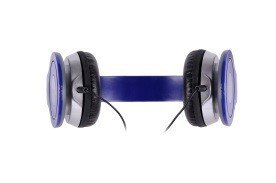 Rebeltec Stereofoniczne słuchawki z mikrofonem CITY BLUE Rebeltec Stereofoniczne słuchawki z mikrofonem CITY BLUE