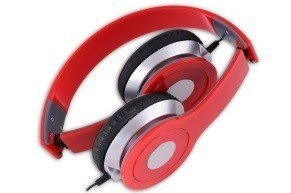 Rebeltec Stereofoniczne słuchawki z mikrofonem CITY RED Rebeltec Stereofoniczne słuchawki z mikrofonem CITY RED
