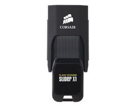 Corsair VOYAGER Slider X1 128GB USB3.0 Capless Design, Read 130MBs, Plug and Play Corsair VOYAGER Slider X1 128GB USB3.0 Capless Design, Read 130MBs, Plug and Play