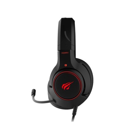 HAVIT GAMENOE H2260u Słuchawki 7.1 dla graczy z mikrofonem, USB, LED HAVIT GAMENOE H2260u Słuchawki 7.1 dla graczy z mikrofonem, USB, LED