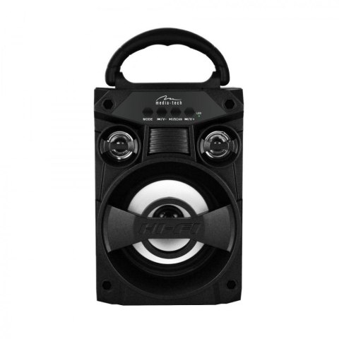Media-Tech Głośnik BOOMBOX LT MT3155 Bluetooth 4.0/FM/MP3/MicroSD/USB/RMS 6W/PMPO 300W Media-Tech Głośnik BOOMBOX LT MT3155 Bluetooth 4.0/FM/MP3/MicroSD/USB/RMS 6W/PMPO 300W