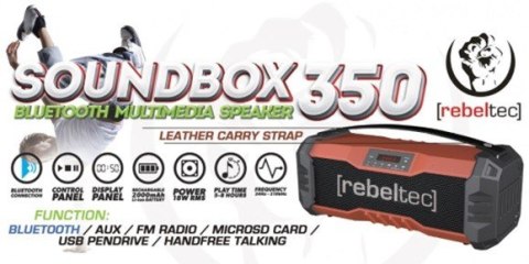 Rebeltec Głośnik Bluetooth SoundBox 350 Rebeltec Głośnik Bluetooth SoundBox 350