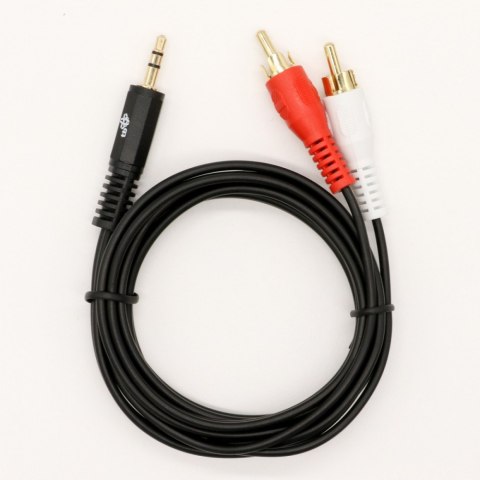 TB Kabel 3,5mm Mini Jack - 2x RCA M/M (chinch) 1,5m TB Kabel 3,5mm Mini Jack - 2x RCA M/M (chinch) 1,5m