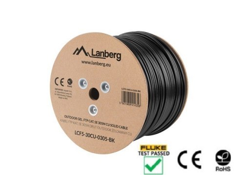 Lanberg Kabel FTP Cat.5e 305m drut Lanberg Kabel FTP Cat.5e 305m drut