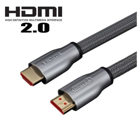 Unitek Kabel HDMI M/M 10m, v2.0, oplot, złoty, Y-C142RGY Unitek Kabel HDMI M/M 10m, v2.0, oplot, złoty, Y-C142RGY