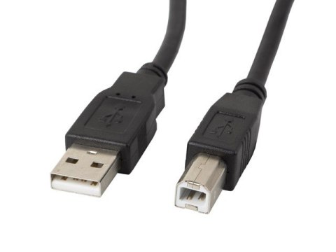 Lanberg Kabel USB 2.0 AM-BM 1.8M Ferryt czarny Lanberg Kabel USB 2.0 AM-BM 1.8M Ferryt czarny