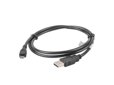 Lanberg Kabel USB 2.0 micro AM-MBM5P 1M czarny Lanberg Kabel USB 2.0 micro AM-MBM5P 1M czarny