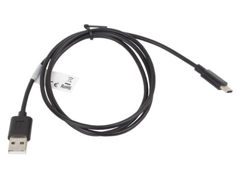Lanberg Kabel USB-C -> USB-A M/M 1M 2.0 czarny Lanberg Kabel USB-C -> USB-A M/M 1M 2.0 czarny