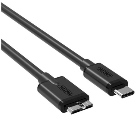 Unitek Kabel USB TYP-C do microUSB 3.0 1m Y-C475BK Unitek Kabel USB TYP-C do microUSB 3.0 1m Y-C475BK