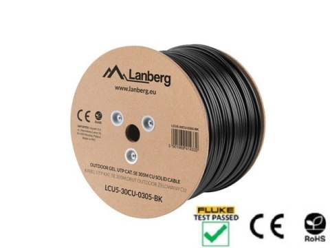 Lanberg Kabel UTP Kat-5E 305m drut Lanberg Kabel UTP Kat-5E 305m drut