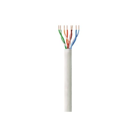 Techly Kabel instalacyjny skrętka UTP Cat6 4x2 drut CCA 305m szary Techly Kabel instalacyjny skrętka UTP Cat6 4x2 drut CCA 305m szary