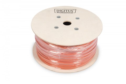 Digitus Kabel teleinformatyczny instalacyjny kat.7, S/FTP, Dca, drut, AWG 23/1, LSOH, 500m, pomarańczowy, szpula Digitus Kabel teleinformatyczny instalacyjny kat.7, S/FTP, Dca, drut, AWG 23/1, LSOH, 500m, pomarańczowy, szpula