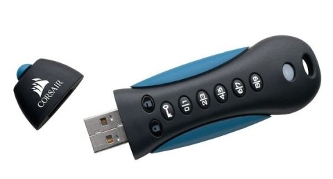 Corsair PADLOCK 3 64GB USB3.0 keypad, Secure 256-bit hardware AES encryption Corsair PADLOCK 3 64GB USB3.0 keypad, Secure 256-bit hardware AES encryption