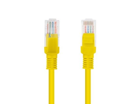 Lanberg PATCHCORD KAT.5E 5M ŻÓŁTY FLUKE PASSED LANBERG
