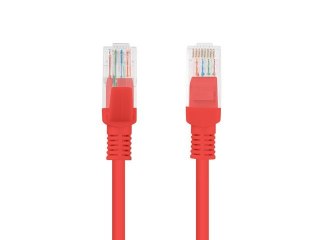 Lanberg PATCHCORD KAT.6 0.25M CZERWONY FLUKE PASSED LANBERG
