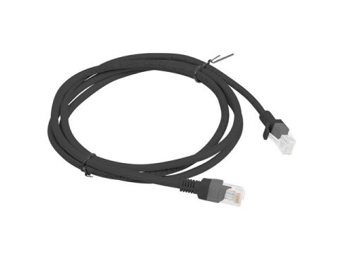 Lanberg Patchcord kat.5e 1.5M UTP czarny Lanberg Patchcord kat.5e 1.5M UTP czarny