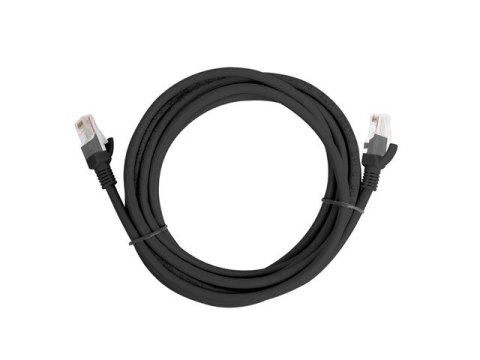 Lanberg Patchcord kat.5e 3.0M UTP czarny Lanberg Patchcord kat.5e 3.0M UTP czarny
