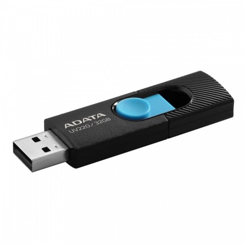 Adata Pendrive UV220 32GB USB2.0 Czarno-niebieski Adata Pendrive UV220 32GB USB2.0 Czarno-niebieski