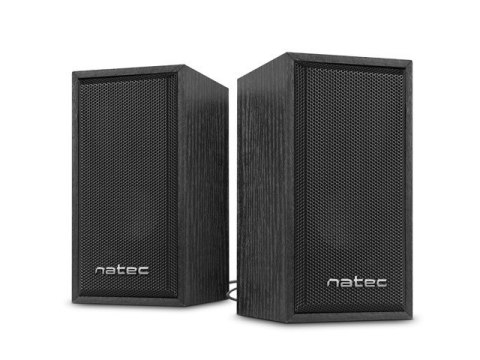 Natec Głośniki 2.0 Panther 6W RMS czarne Natec Głośniki 2.0 Panther 6W RMS czarne