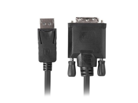 Lanberg Kabel DisplayPort - DVI-D(24+1) M/M 3m czarny Lanberg Kabel DisplayPort - DVI-D(24+1) M/M 3m czarny
